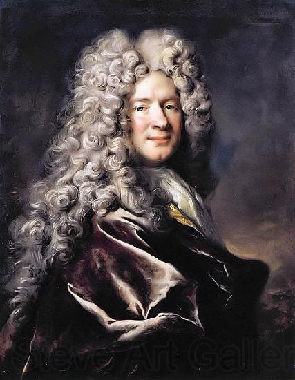 Nicolas de Largilliere Portrait of a Gentleman Spain oil painting art